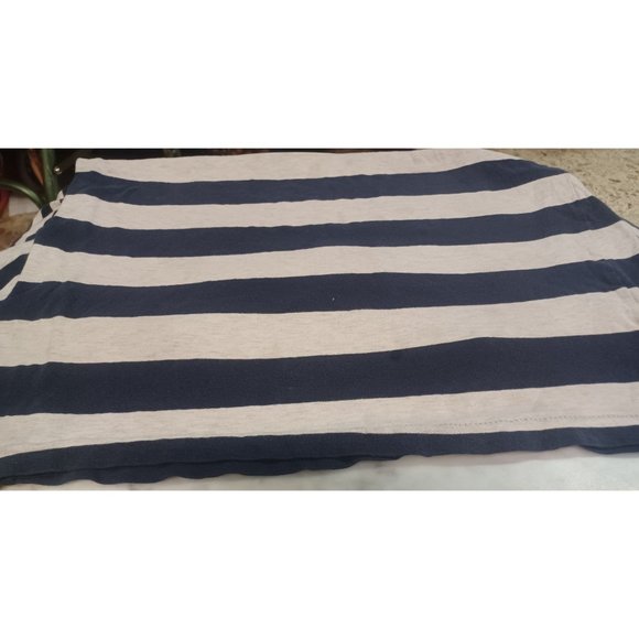 Free State Men's Pocket T-Shirt XS Navy & Gray Stripes Short Sleeves - Picture 3 of 4